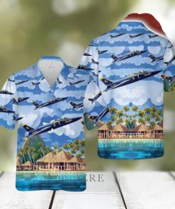 US Navy Blue Angels Grumman F11F 1 Tiger Hawaiian Shirt Beach Lover Gift