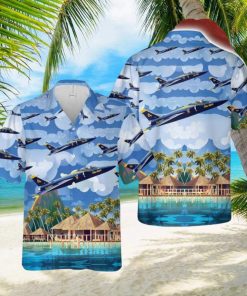 US Navy Blue Angels Grumman F11F 1 Tiger Hawaiian Shirt Beach Lover Gift