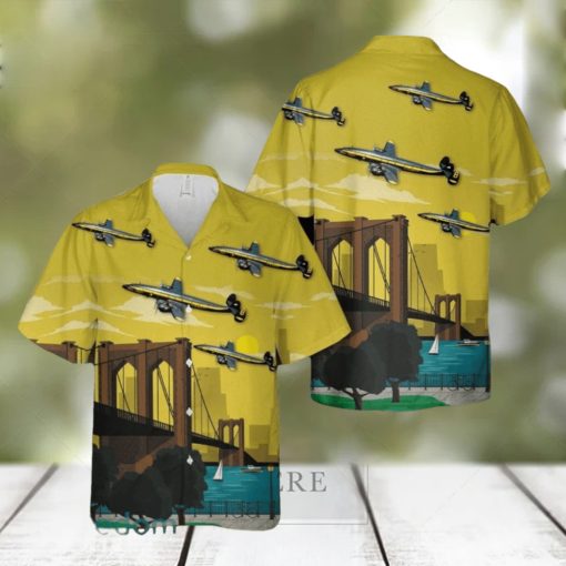 US Navy Blue Angels Lockheed C 121 Hawaiian Shirt Summner Vacation Shirt