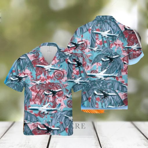 US Navy Boeing E 6 Mercury Hawaiian Shirt Beach Lover Gift