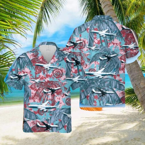 US Navy Boeing E 6 Mercury Hawaiian Shirt Beach Lover Gift