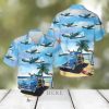 Poker seamless blue pattern hawaiian shirt