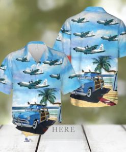 US Navy Lockheed C 130F Hercules Of VRC 50 Aloha Hawaiian Shirt Men And Women Beach Shirt