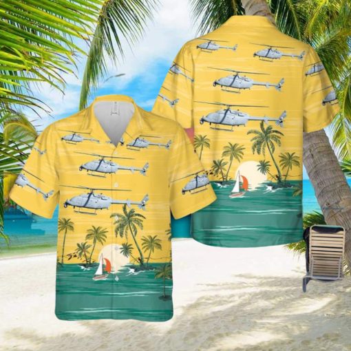 US Navy Northrop Grumman MQ 8C Fire Scout Hawaiian Shirt Summner Vacation Shirt