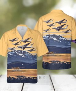 USAF 436th Airlift Wing Lockheed C 141 Starlifter 3D All Over Printed Hawaiian Shirt