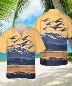 USAF 436th Airlift Wing Lockheed C 141 Starlifter 3D All Over Printed Hawaiian Shirt