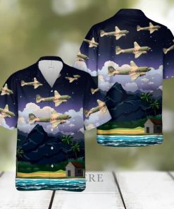 USAF Douglas AC 47 Spooky Aloha Hawaiian Shirt Men And Women Beach Shirt