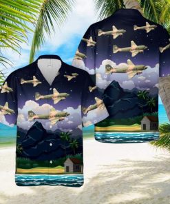 USAF Douglas AC 47 Spooky Aloha Hawaiian Shirt Men And Women Beach Shirt