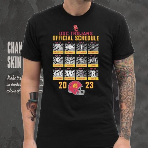 USC Trojans 2023 Football Schedule shirt