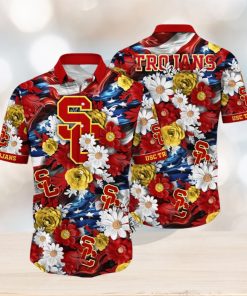 USC Trojans NCAA1 Hawaii Shirt Independence Day