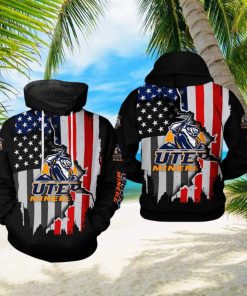 UTEP Miners NCAA US Flag 3D Printed Hoodie Ver 1