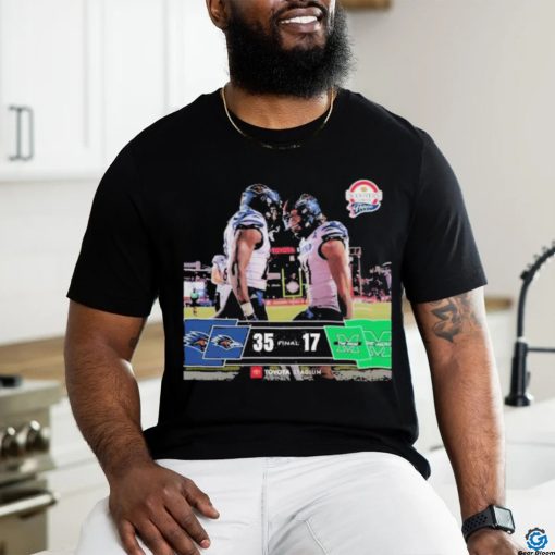 UTSA Football Defeated Marshall Thundering Herd 35 17 Become 2023 Frisco Bowl Champions Home Poster T Shirt