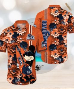 UTSA Roadrunners Hawaiian Shirt Mickey Love Surfing Trending Summer Gift