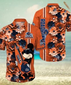 UTSA Roadrunners Hawaiian Shirt Mickey Love Surfing Trending Summer Gift