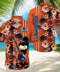 UTSA Roadrunners Hawaiian Shirt Mickey Love Surfing Trending Summer Gift