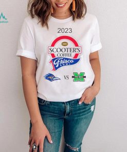 UTSA Roadrunners vs Marshall Thundering 2023 Scooter’s Coffee Frisco Bowl shirt