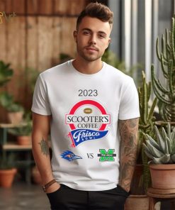 UTSA Roadrunners vs Marshall Thundering 2023 Scooter’s Coffee Frisco Bowl shirt