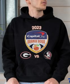 Uga vs Fsu Football 2023 Orange Bowl Logo Matchup Shirt