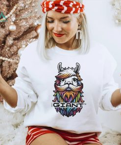 Uncle Studio Beard Alpaca Giant Colorful shirt