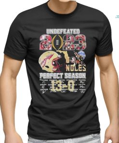 Undefeated 2023 Florida State Seminoles Perfect Season Signature 13 0 Shirt