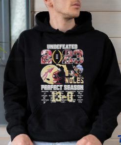 Undefeated 2023 Florida State Seminoles Perfect Season Signature 13 0 Shirt