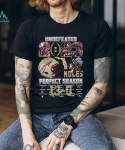 Undefeated 2023 Florida State Seminoles Perfect Season Signature T Shirt