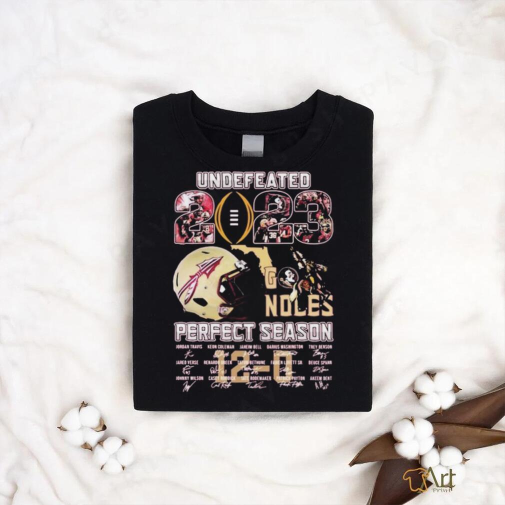 Undefeated 2023 Go Noles Perfect Season 12 0 Florida State Seminoles Signatures Shirt Undefeated 2023 Go Noles Perfect Season 12 0 Florida State Seminoles Signatures Shirt