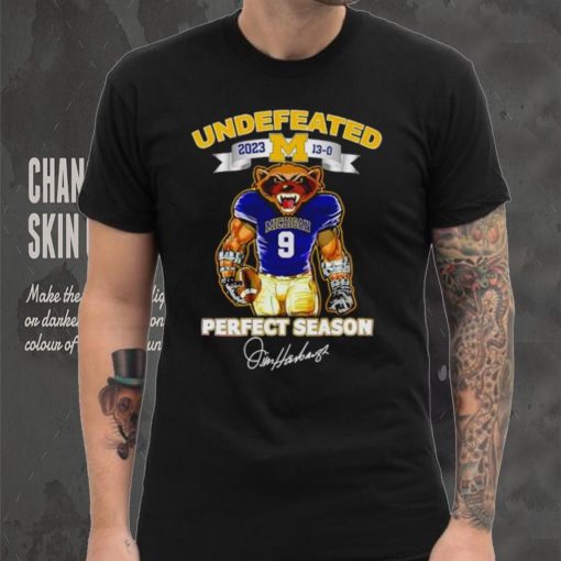 Undefeated 22 23 13 0 Michigan Wolverines perfect season signature shirt