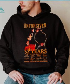 Unforgiven 32 years 1992 2024 thank you for the memories shirt