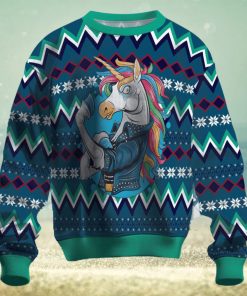 Unicorn Muscles Ugly Christmas Sweater