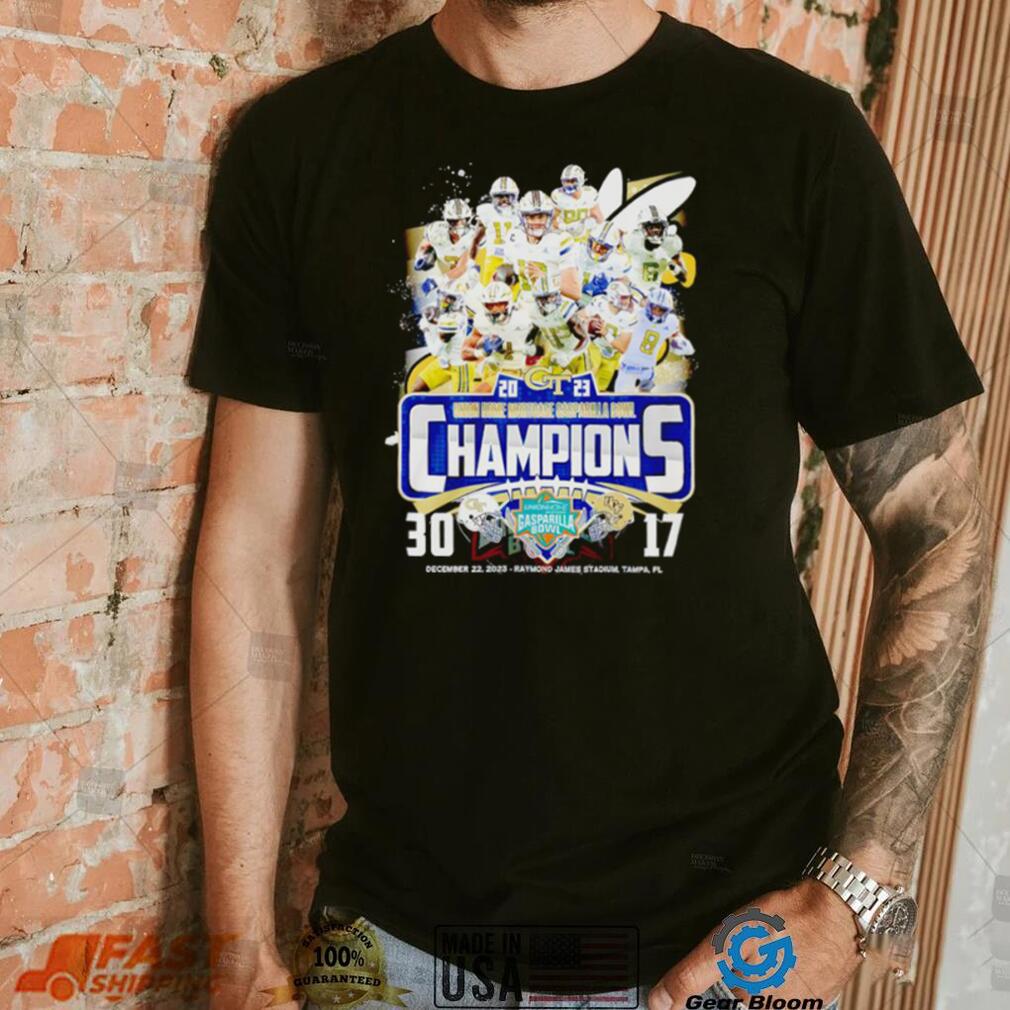 Union Home Mortgage Gasparilla Bowl Georgia Tech 30 17 UCF December 22 2023 Raymond James Stadium Tampa FL T Shirt Union Home Mortgage Gasparilla Bowl Georgia Tech 30 17 UCF December 22 2023 Raymond James Stadium Tampa FL T Shirt