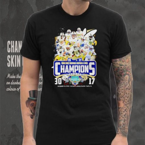 Union Home Mortgage Gasparilla Bowl Georgia Tech 30 17 UCF December 22 2023 Raymond James Stadium Tampa FL T Shirt