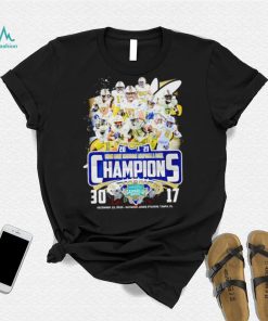 Union Home Mortgage Gasparilla Bowl Georgia Tech 30 17 UCF December 22 2023 Raymond James Stadium Tampa FL T Shirt