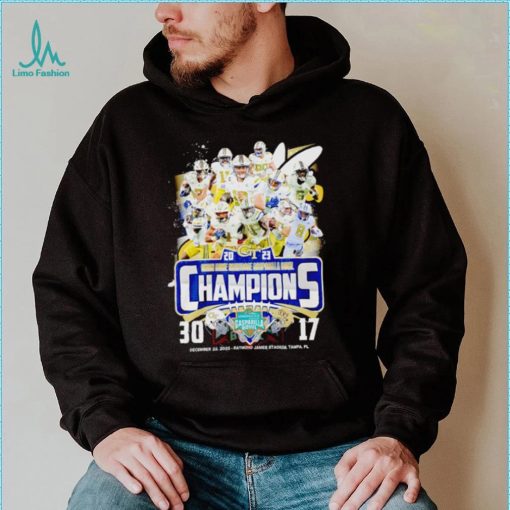 Union Home Mortgage Gasparilla Bowl Georgia Tech 30 17 UCF December 22 2023 Raymond James Stadium Tampa FL T Shirt