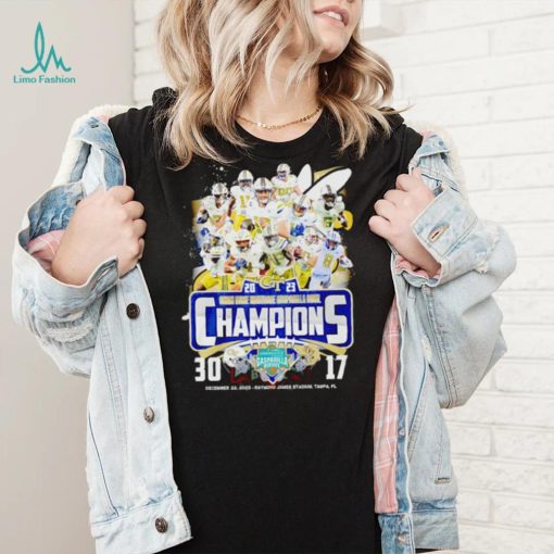 Union Home Mortgage Gasparilla Bowl Georgia Tech 30 17 UCF December 22 2023 Raymond James Stadium Tampa FL T Shirt