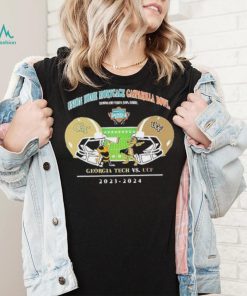 Union Home Mortgage Gasparilla Bowl Season 2023 2024 Georgia Tech vs UCF College Football Bowl NCAA Head To Head Helmet T Shirt