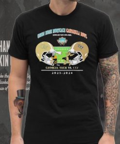 Union Home Mortgage Gasparilla Bowl Season 2023 2024 Georgia Tech vs UCF College Football Bowl NCAA Head To Head Helmet T Shirt