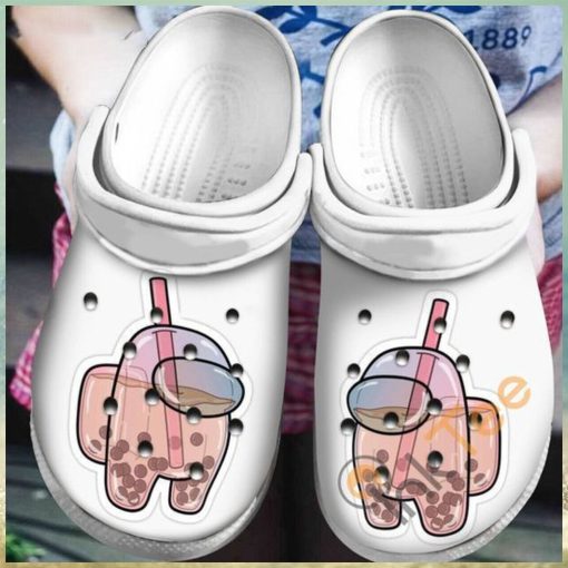 Unique Among Us Game Custom Name Kids Theme Comfort Clog Shoes