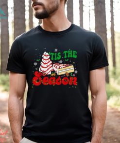 Unisex Little Tis The Season Christmas Tree Cakes Debbie Groovy T Shirts