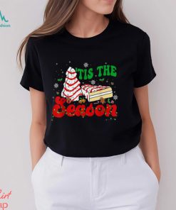 Unisex Little Tis The Season Christmas Tree Cakes Debbie Groovy T Shirts