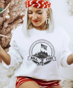 United in victory saluting the brave Roll Alabama Tide US veteran shirt
