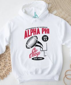 University Of Georgia Alpha Phi 2023 Go Dawgs Est 1785 shirt