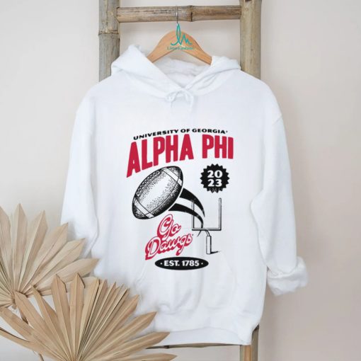 University Of Georgia Alpha Phi 2023 Go Dawgs Est 1785 shirt