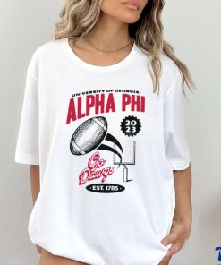 University Of Georgia Alpha Phi 2023 Go Dawgs Est 1785 shirt
