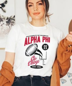 University Of Georgia Alpha Phi 2023 Go Dawgs Est 1785 shirt