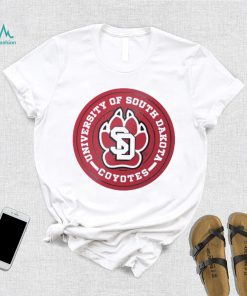 University Of South Dakota Coyotes logo T shirt