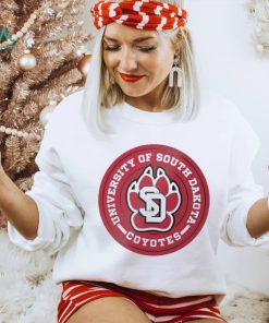 University Of South Dakota Coyotes logo T shirt