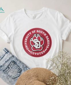 University Of South Dakota Coyotes logo T shirt