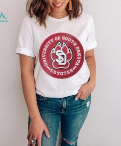 University Of South Dakota Coyotes logo T shirt