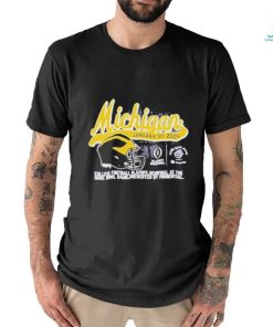 University of Michigan Football 2024 CFP Rose Bowl Game January 1st T Shirt